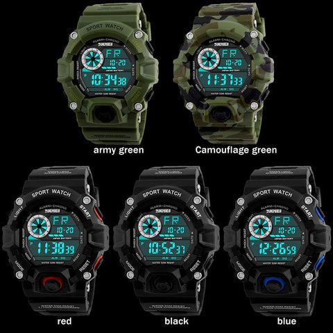 Camouflage Digital Watch
