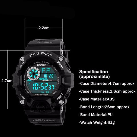Camouflage Digital Watch