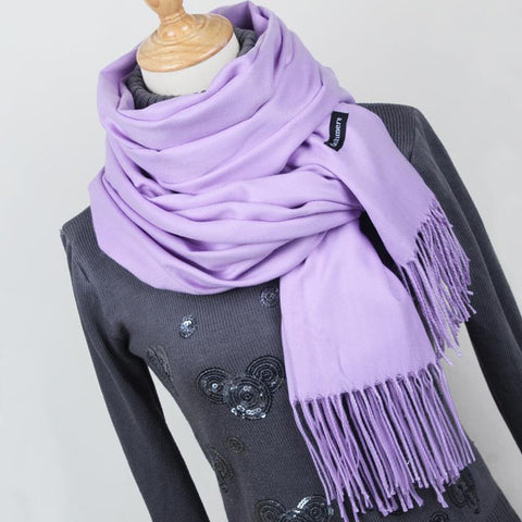 Cashmere Scarves with Tassel
