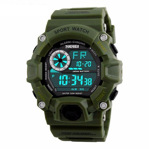 Camouflage Digital Watch