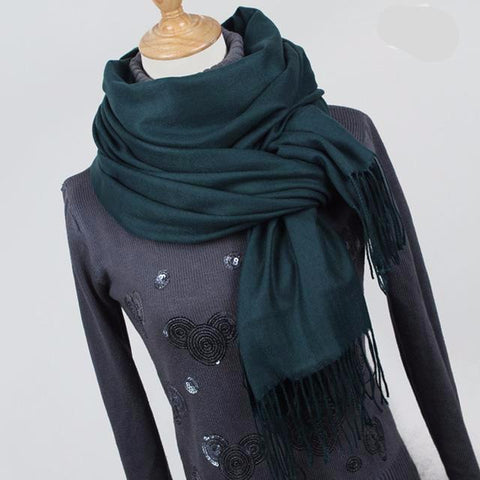 Cashmere Scarves with Tassel