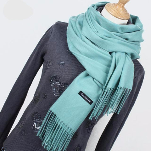 Cashmere Scarves with Tassel