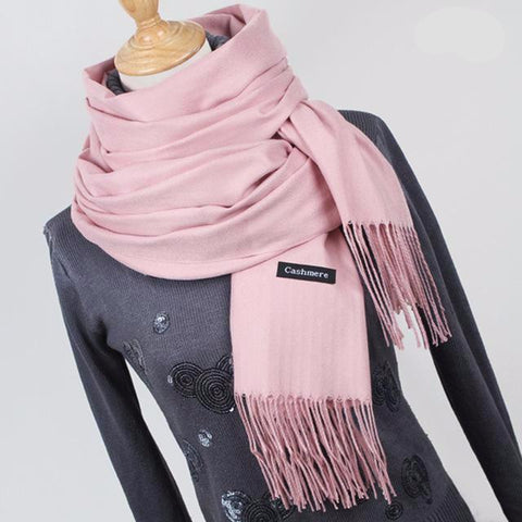 Cashmere Scarves with Tassel